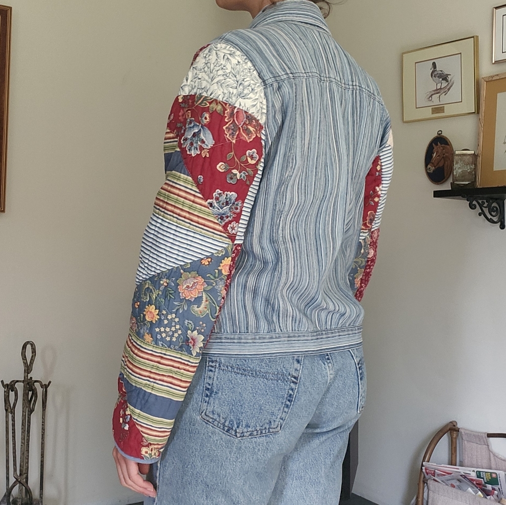 Reworked Denim Jacket - Picture 5 of 8